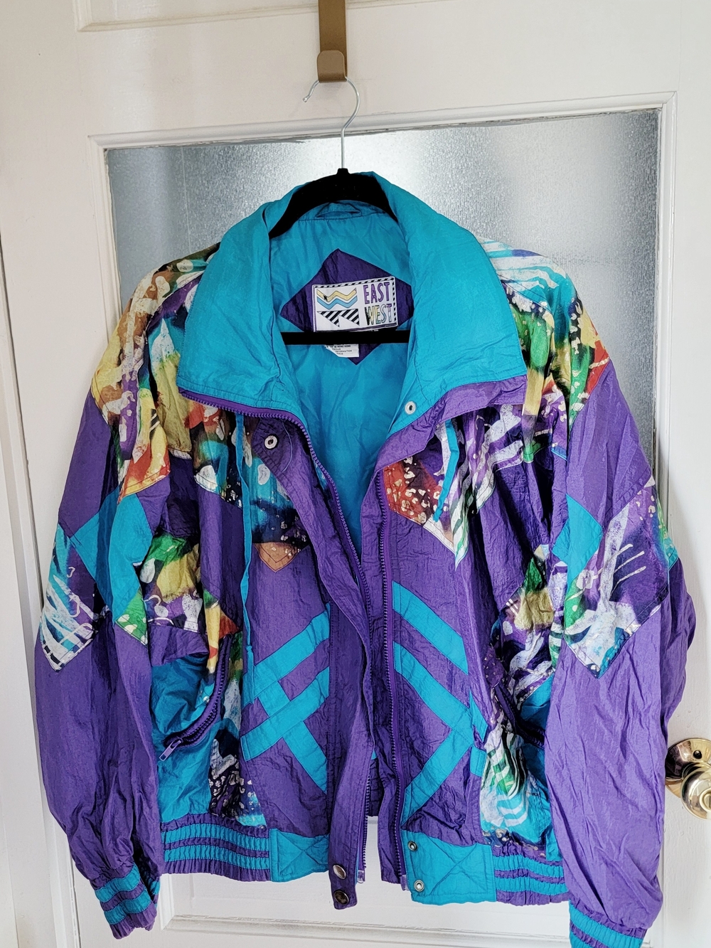 Funky Vintage Style Windbreaker